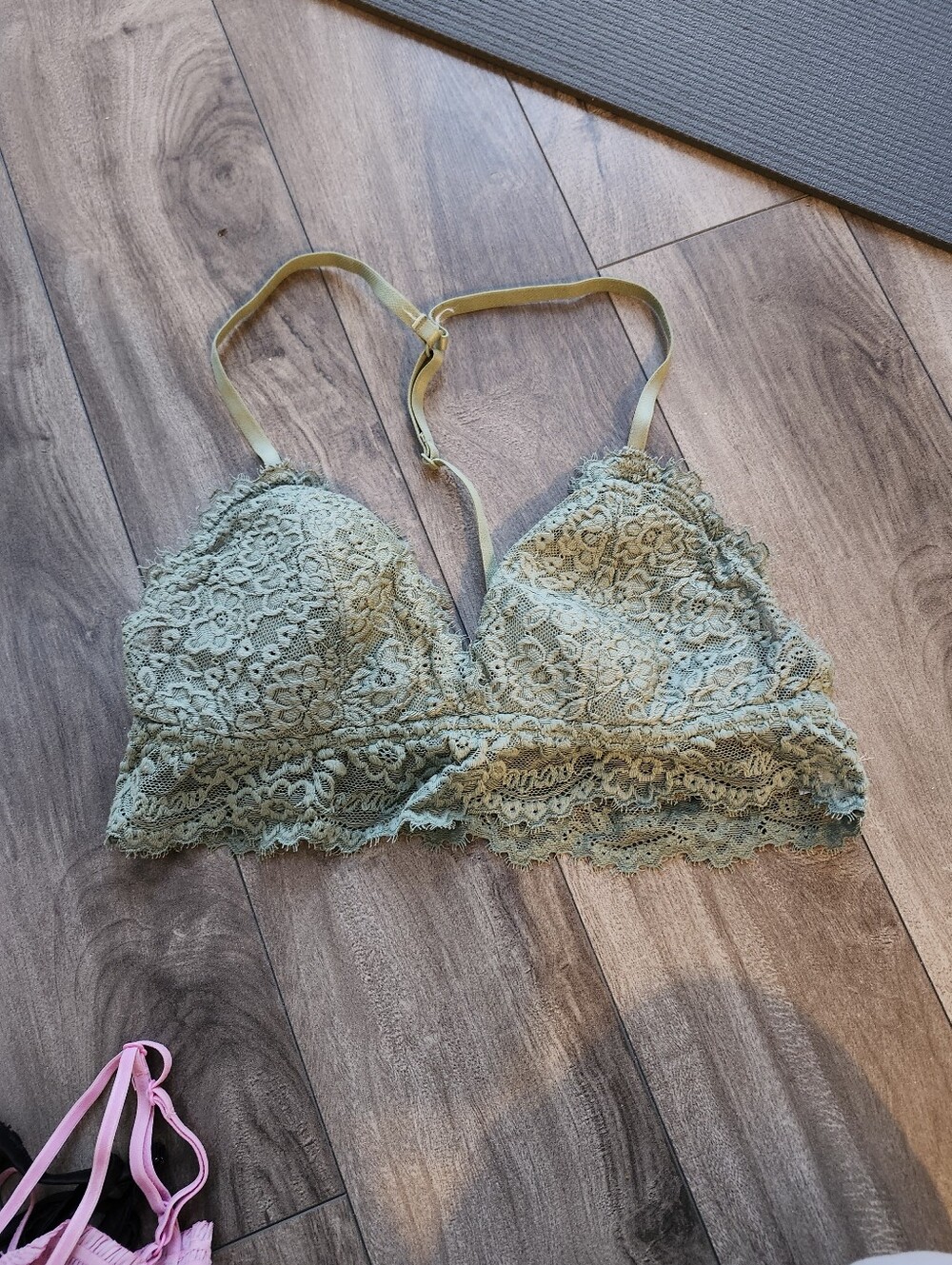 Aerie Racer Back Lace Bralette